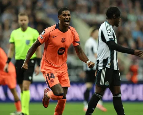 Rashford's Double Silences Newcastle's Celebrations and Secures Barcelona's Victory