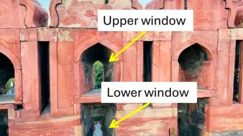 Delhi's polluted atmosphere is transforming the historic Red Fort black, research indicates